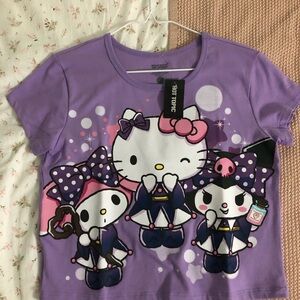 NWT Hello Kitty Purple T-Shirt